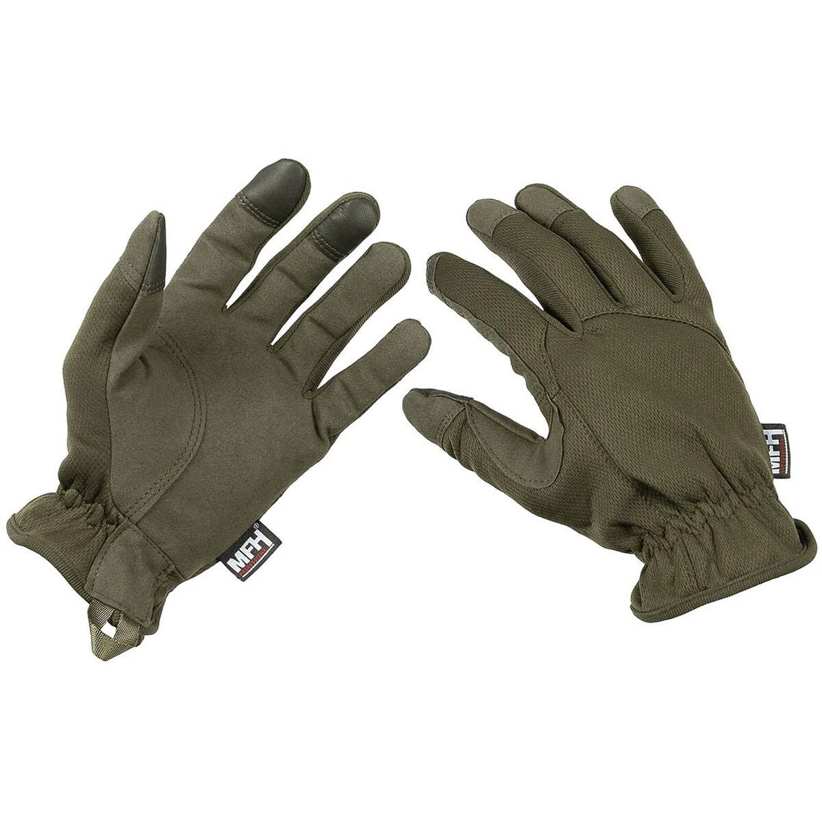 Fingerhandschuhe Lightweight Oliv 3 Fingerhandschuhe Lightweight Oliv