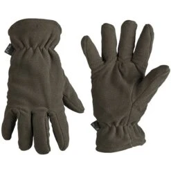Fleece-Fingerhandschuhe Thinsulate Oliv