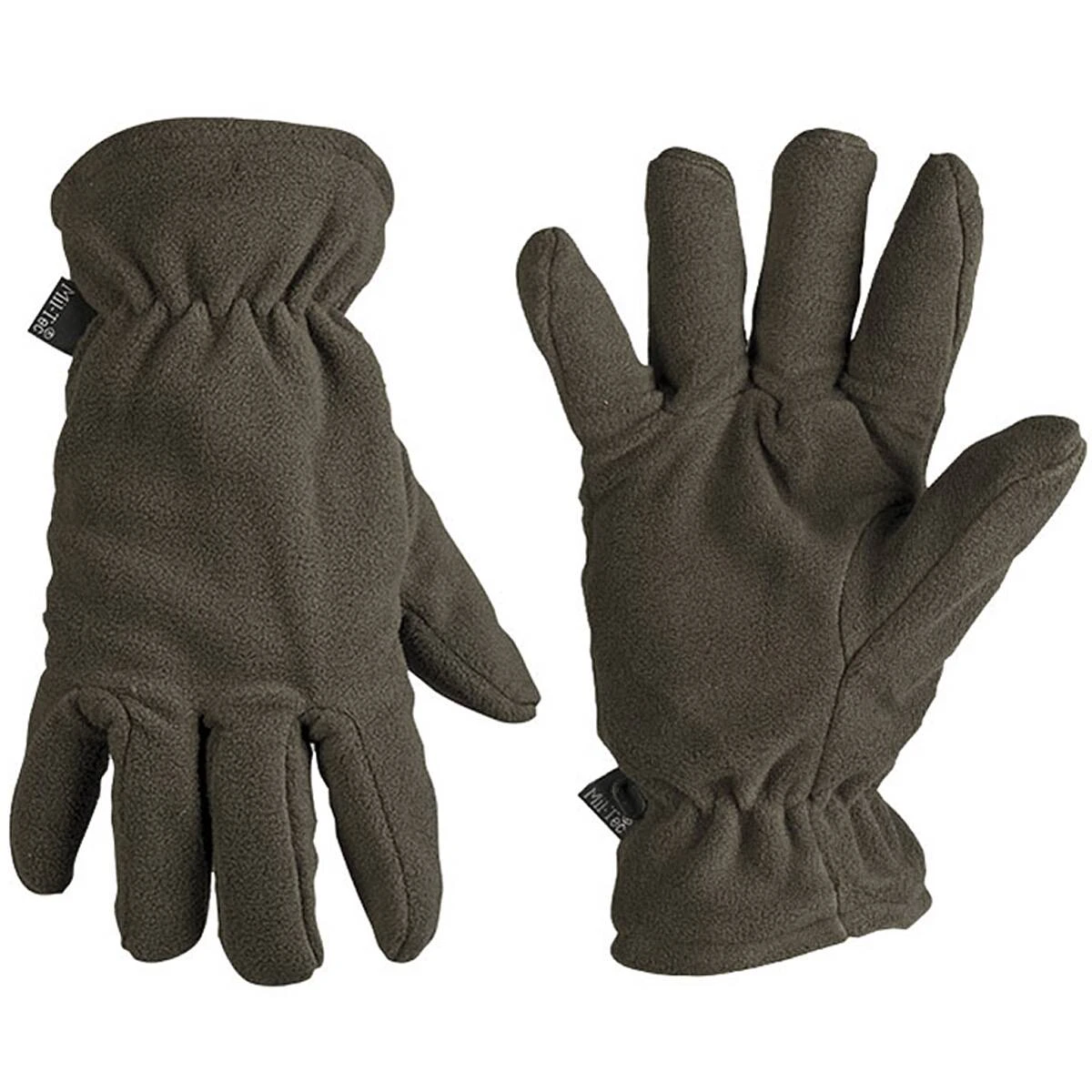 Fleece-Fingerhandschuhe Thinsulate Oliv 3 Fleece-Fingerhandschuhe Thinsulate Oliv
