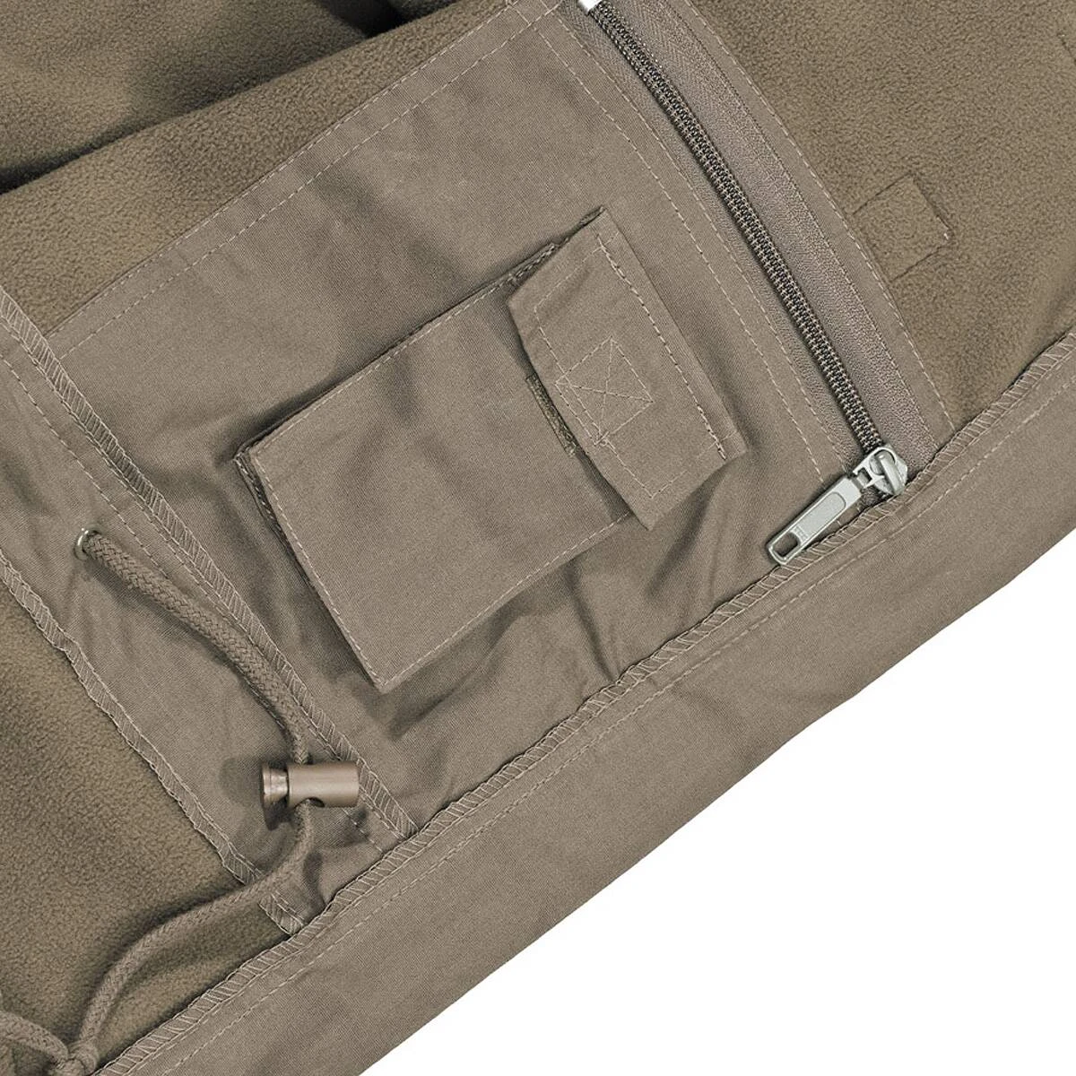 Fleece-Jacke ALPIN Atmungsaktiv Oliv 6 Fleece-Jacke ALPIN Atmungsaktiv Oliv – Bild 4