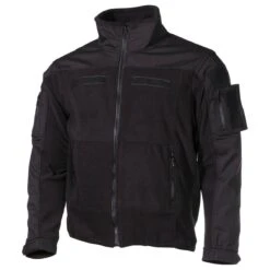 Fleece-Jacke COMBAT Schwarz