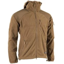 Fleecejacke Delta Mit Kapuze Coyote