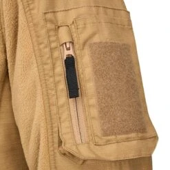 Brandit Fleecejacke Ripstop Beige 9 Brandit Fleecejacke Ripstop Beige -Outdoorfan Geschaft fleecejacke ripstop beige3