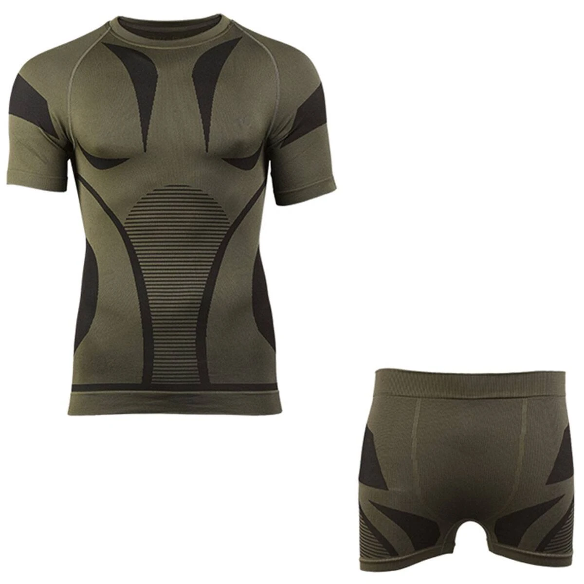 Mil-Tec Funktionsunterwäsche Performance Kurz Oliv 3 Mil-Tec Funktionsunterwäsche Performance Kurz Oliv