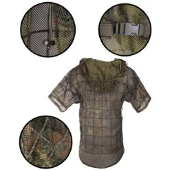 Mil-Tec Ghillie Sniper Umhang Flecktarn 5 Mil-Tec Ghillie Sniper Umhang Flecktarn -Outdoorfan Geschaft ghillie sniper umhang flecktarn2