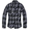 Brandit Girls Flanellhemd Amy Schwarz-grau -Outdoorfan Geschaft girls flanellhemd amy schwarz grau 1