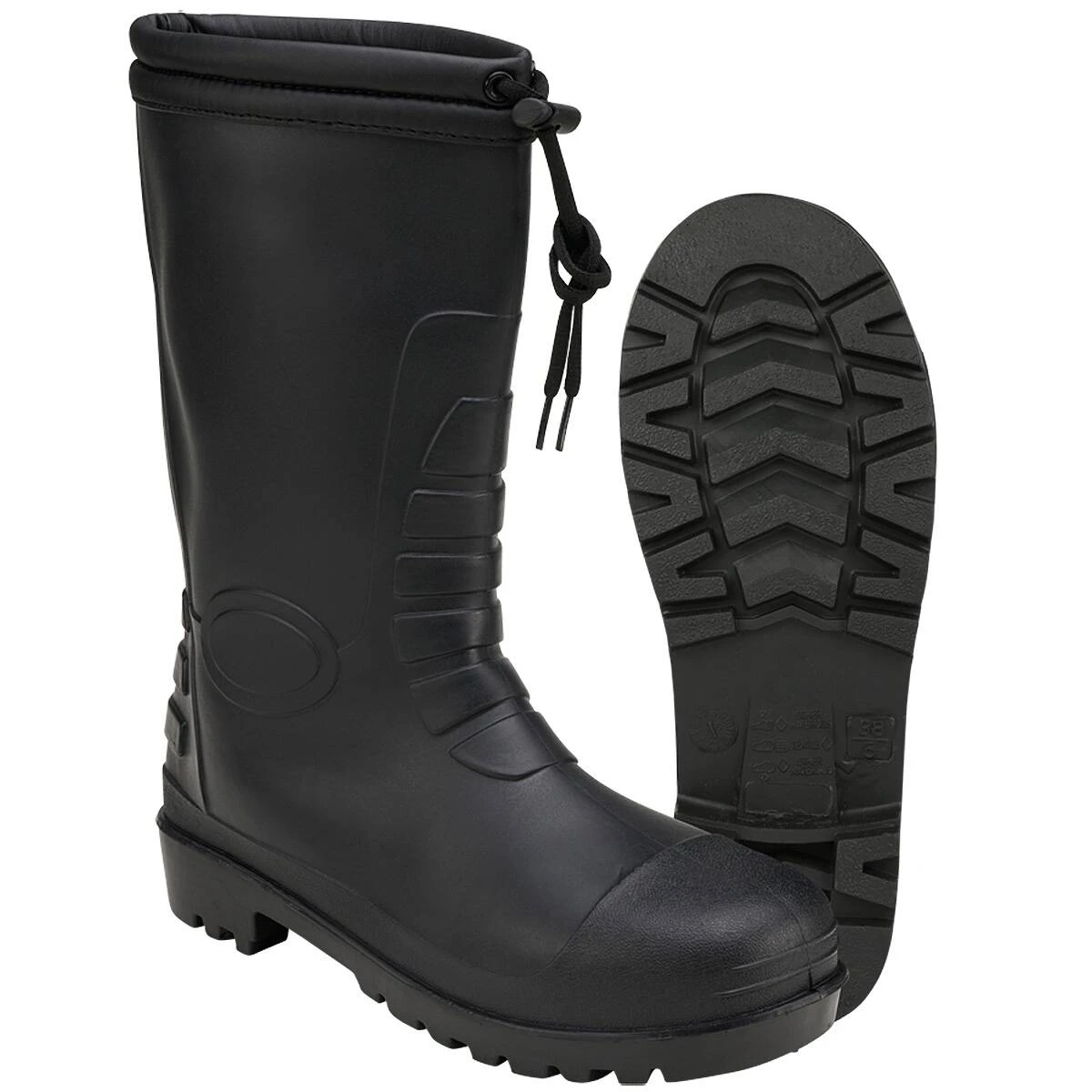 Brandit Gummistiefel RAINBOOT Schwarz 7 Brandit Gummistiefel RAINBOOT Schwarz – Bild 5