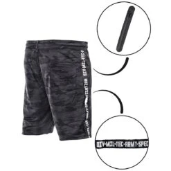Mil-Tec Gym Shorts Darkcamo 6 Mil-Tec Gym Shorts Darkcamo -Outdoorfan Geschaft gym shorts darkcamo2 1