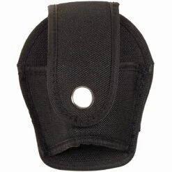 Handschellen-Etui Offen Nylon, Schwarz