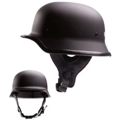 Mil-Tec Helm Halbschale M35 Schwarz