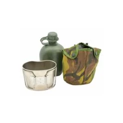 Holl. Feldflasche Mit Becher Gebraucht