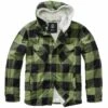 Brandit Hooded Lumberjacket Schwarz-oliv
