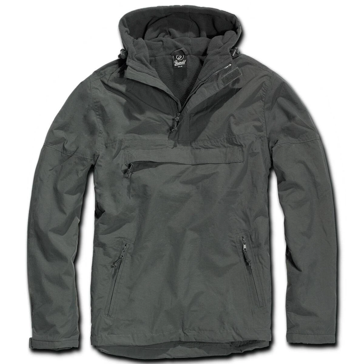 Brandit Hooded Windbreaker Anthrazit 3 Brandit Hooded Windbreaker Anthrazit