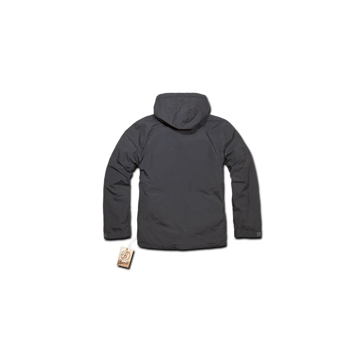 Brandit Hooded Windbreaker Anthrazit 4 Brandit Hooded Windbreaker Anthrazit – Bild 2