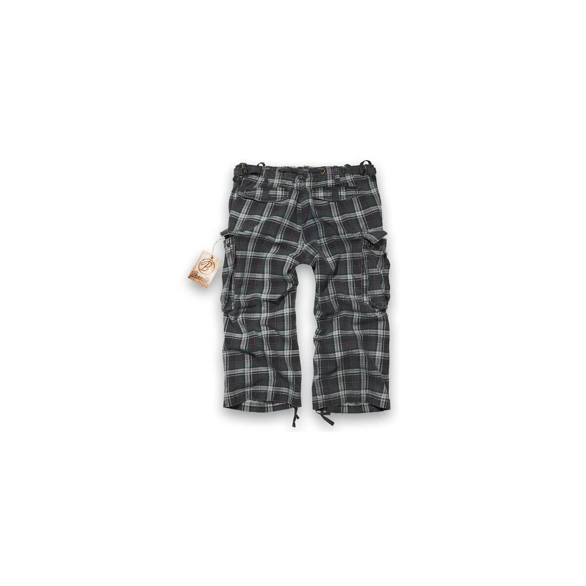 Brandit Industry 3/4 Pants Darkgrey-purple 4 Brandit Industry 3/4 Pants Darkgrey-purple – Bild 2