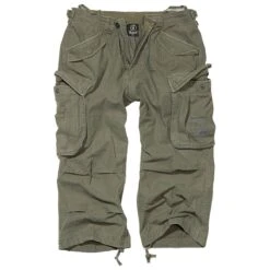 Brandit Industry 3/4 Pants Oliv