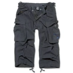 Brandit Industry 3/4 Pants Schwarz