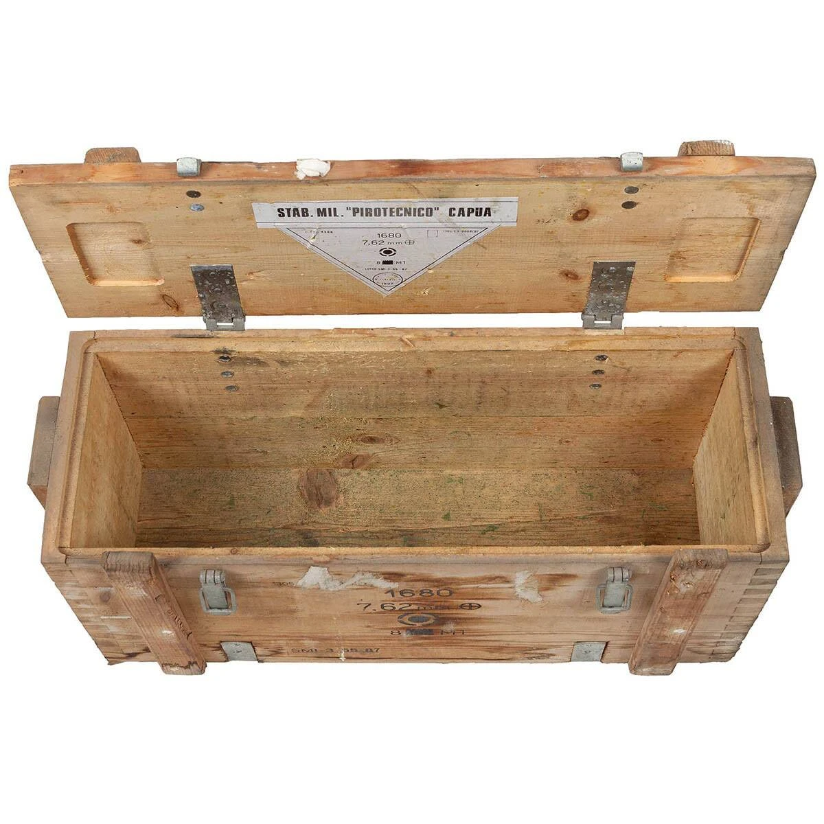 Ital. Holzkiste Gebraucht 4 Ital. Holzkiste Gebraucht – Bild 2