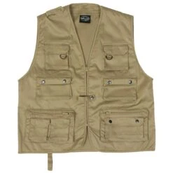 Mil-Tec Jagd- Und Anglerweste Khaki