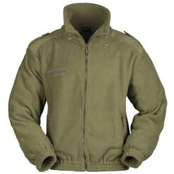 Mil-Tec Kälteschutzjacke Fleece Oliv