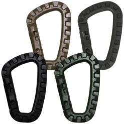 Karabiner Kunststoff 2er Pack Versch. Farben