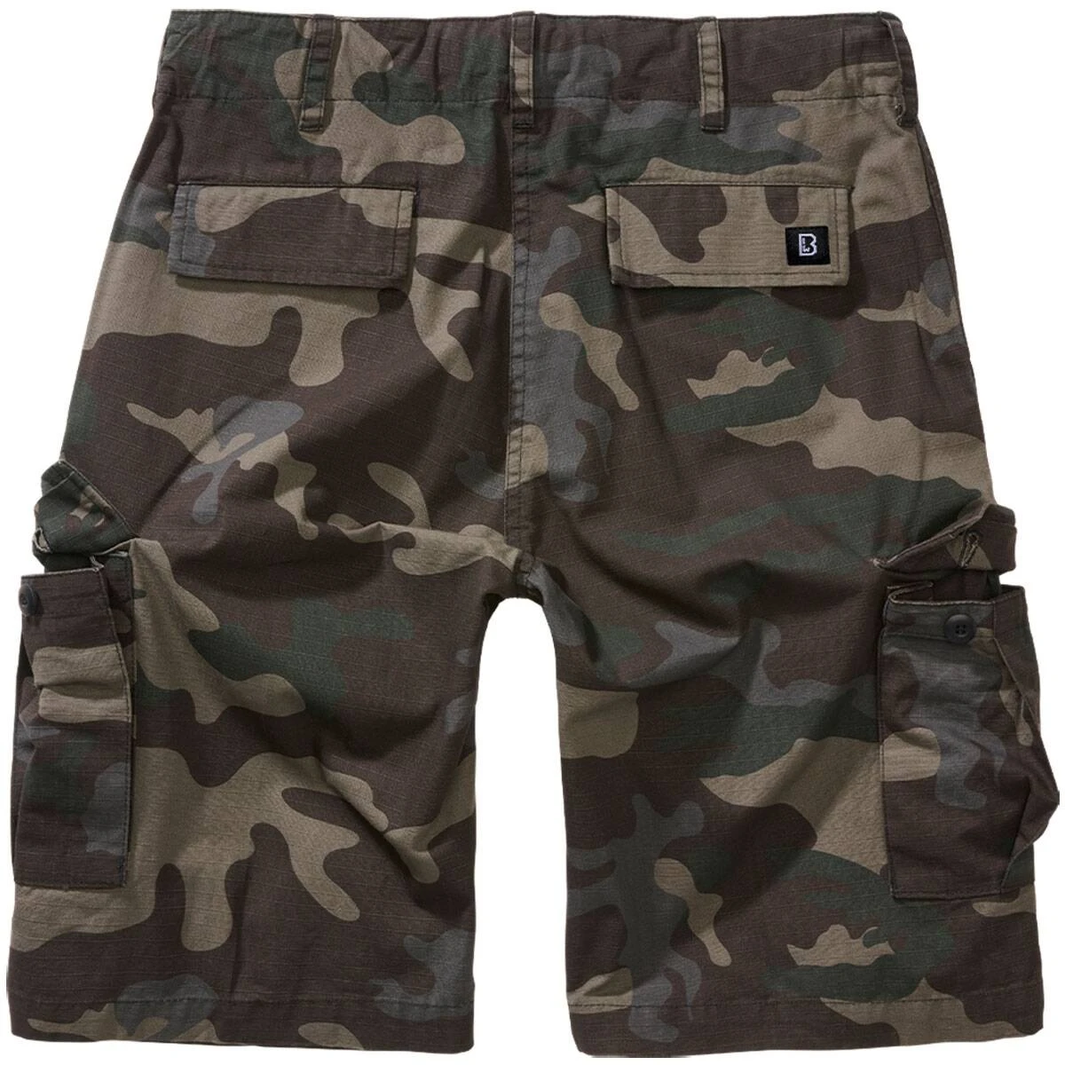 Brandit Kids BDU Ripstop Shorts Darkcamo 4 Brandit Kids BDU Ripstop Shorts Darkcamo – Bild 2