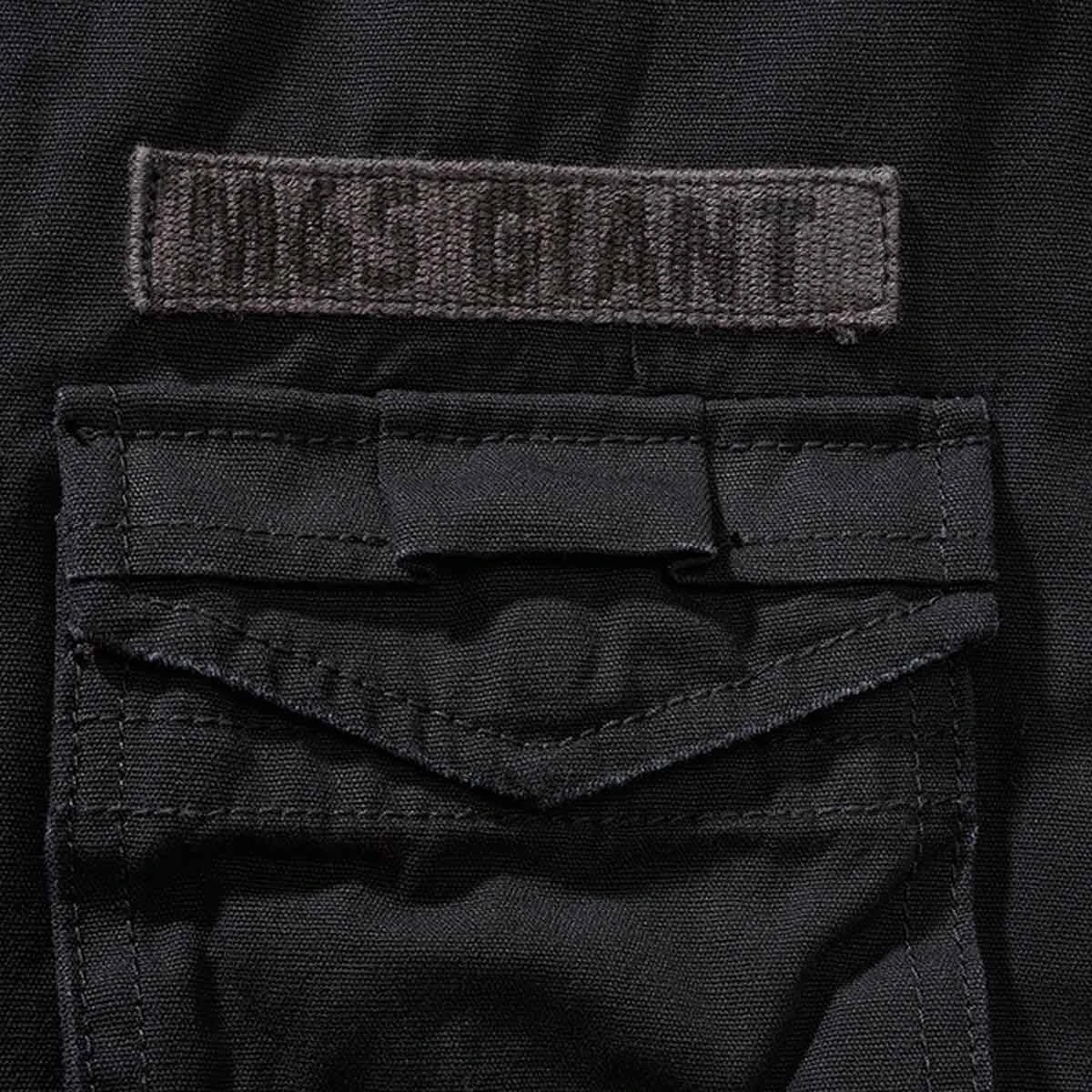 Brandit Kids M65 Giant Jacke Schwarz 6 Brandit Kids M65 Giant Jacke Schwarz – Bild 4