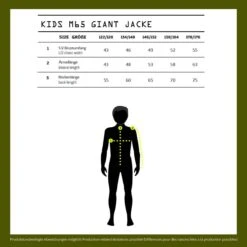 Brandit Kids M65 Giant Jacke Schwarz -Outdoorfan Geschaft kids m65 giant jacke schwarz5