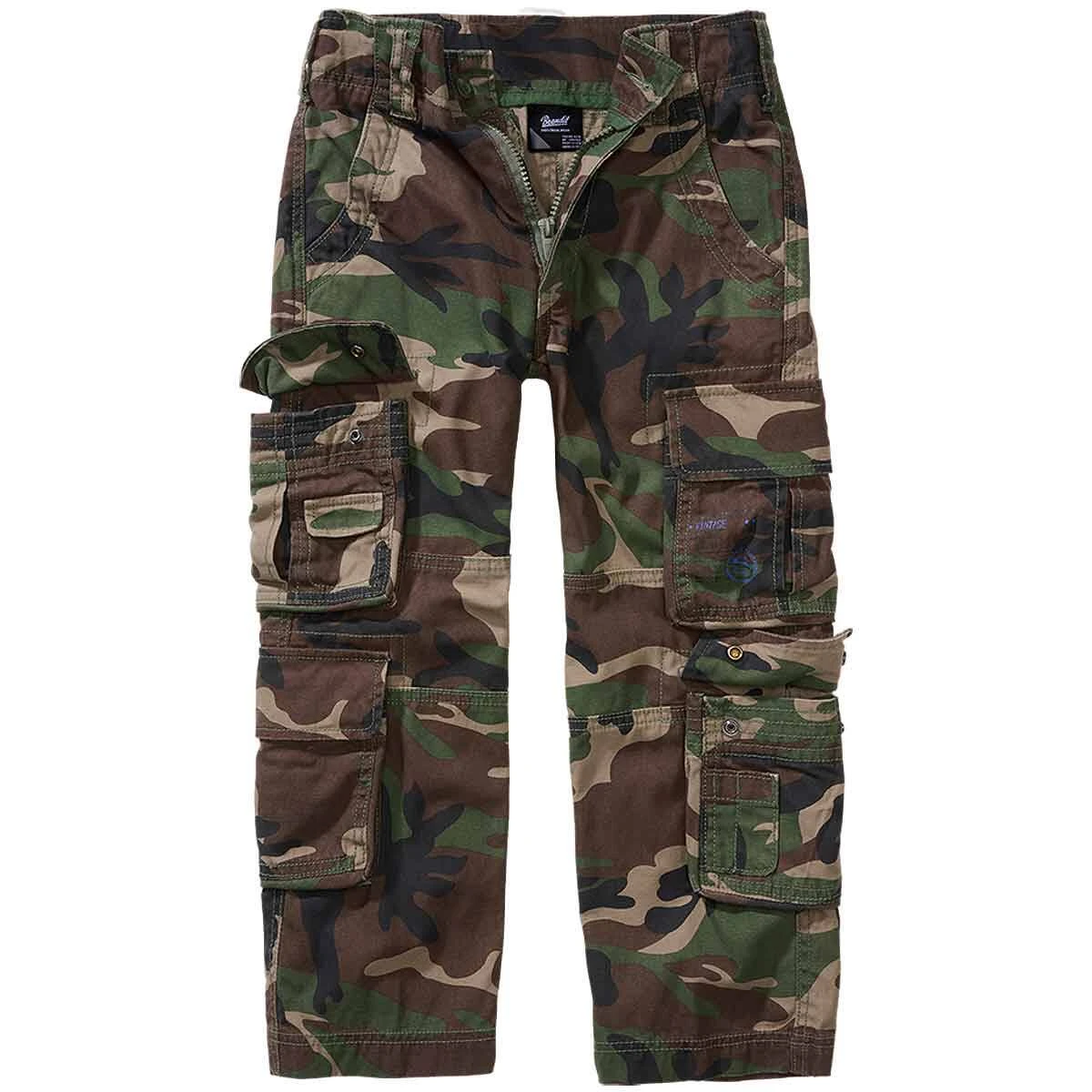 Brandit Kids Pure Trouser Woodland 3 Brandit Kids Pure Trouser Woodland