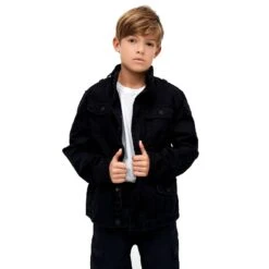 Brandit Kinder Britannia Jacke Schwarz 8 Brandit Kinder Britannia Jacke Schwarz -Outdoorfan Geschaft kinder britannia jacke schwarz3 1