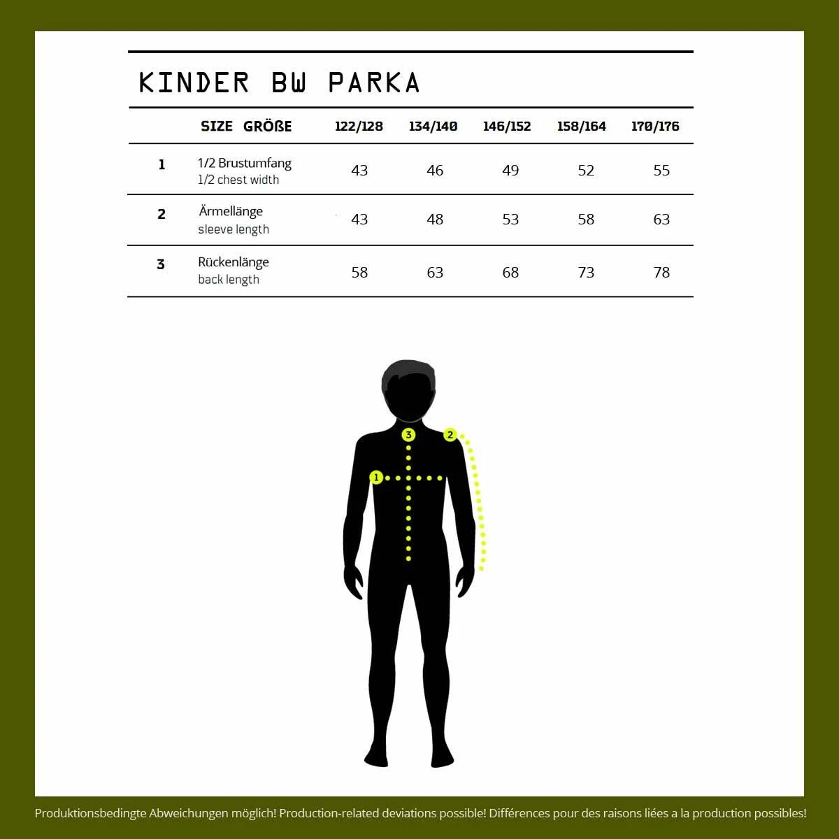 Brandit Kinder BW Parka Schwarz 6 Brandit Kinder BW Parka Schwarz – Bild 4