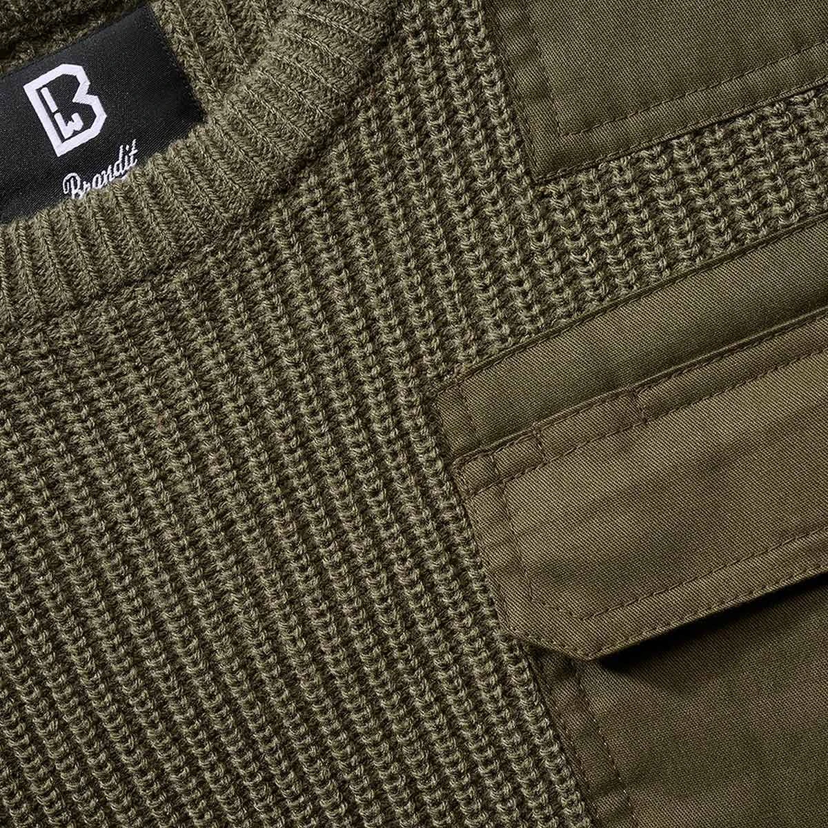 Brandit Kinder BW Pullover Oliv 5 Brandit Kinder BW Pullover Oliv – Bild 3