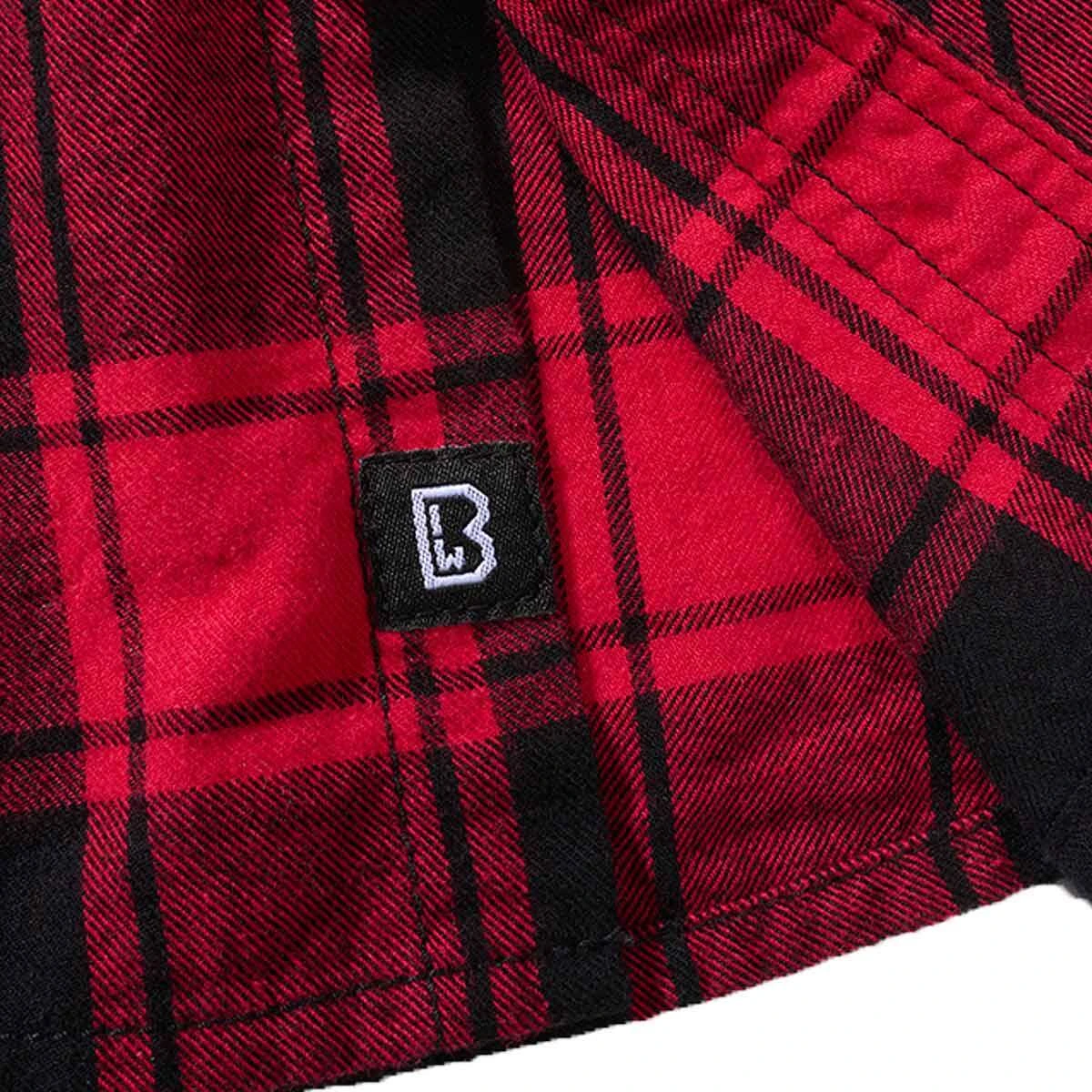 Brandit Kinder Checkshirt Rot-schwarz 5 Brandit Kinder Checkshirt Rot-schwarz – Bild 3