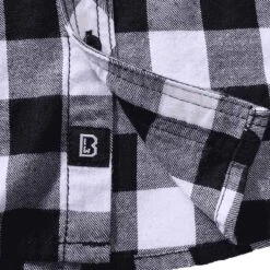 Brandit Kinder Checkshirt Weiß-schwarz 9 Brandit Kinder Checkshirt Weiß-schwarz -Outdoorfan Geschaft kinder checkshirt weiss schwarz3