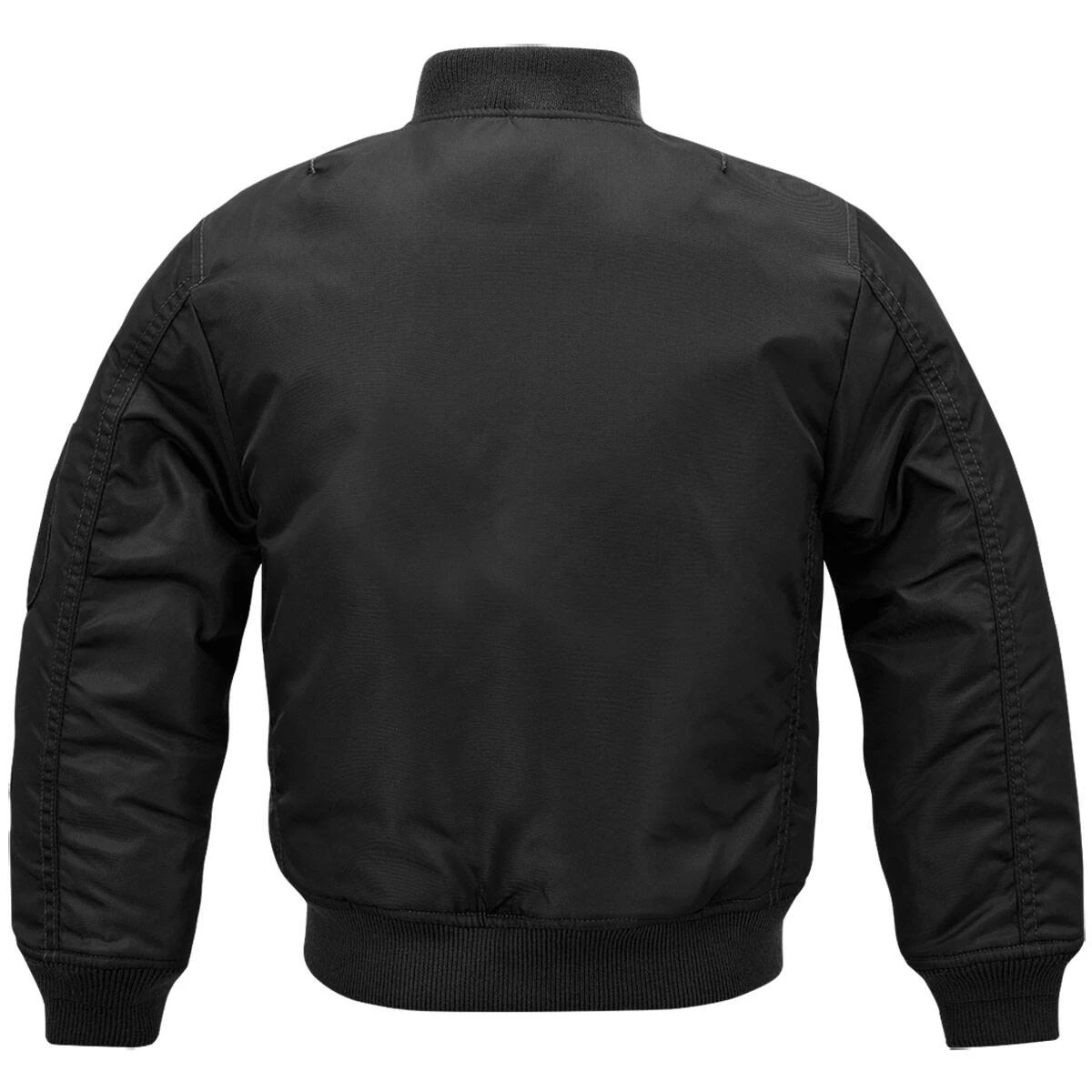 Brandit Kinder Jacke MA1 Schwarz 4 Brandit Kinder Jacke MA1 Schwarz – Bild 2