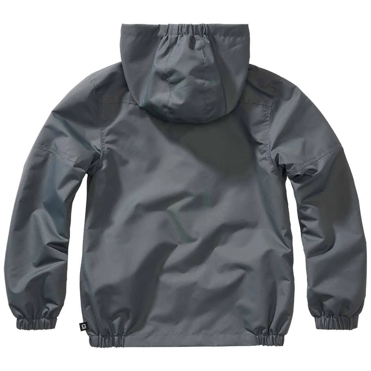 Brandit Kinder Sommer Windbreaker Frontzip Anthrazit 4 Brandit Kinder Sommer Windbreaker Frontzip Anthrazit – Bild 2