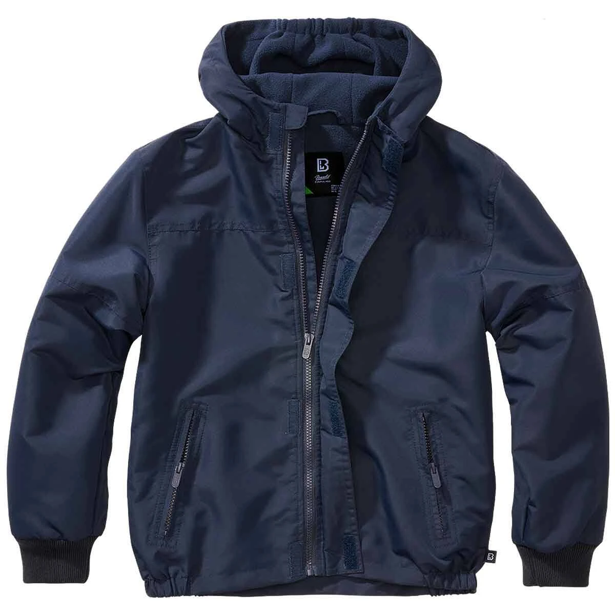 Brandit Kinder Windbreaker Frontzip Navy 3 Brandit Kinder Windbreaker Frontzip Navy