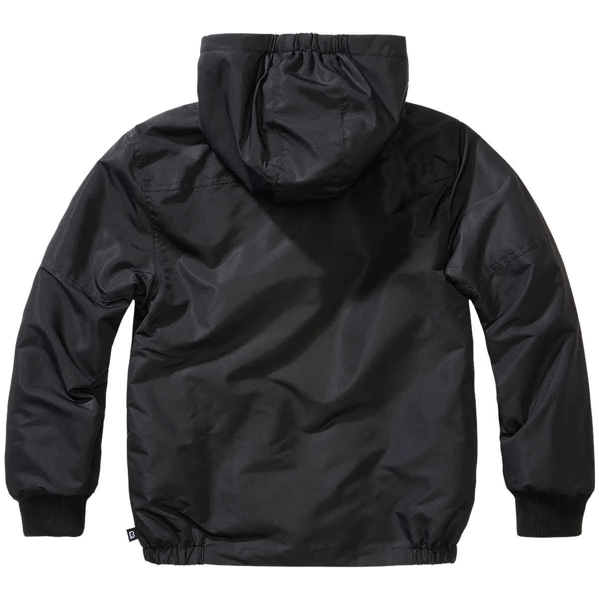 Brandit Kinder Windbreaker Frontzip Schwarz 4 Brandit Kinder Windbreaker Frontzip Schwarz – Bild 2