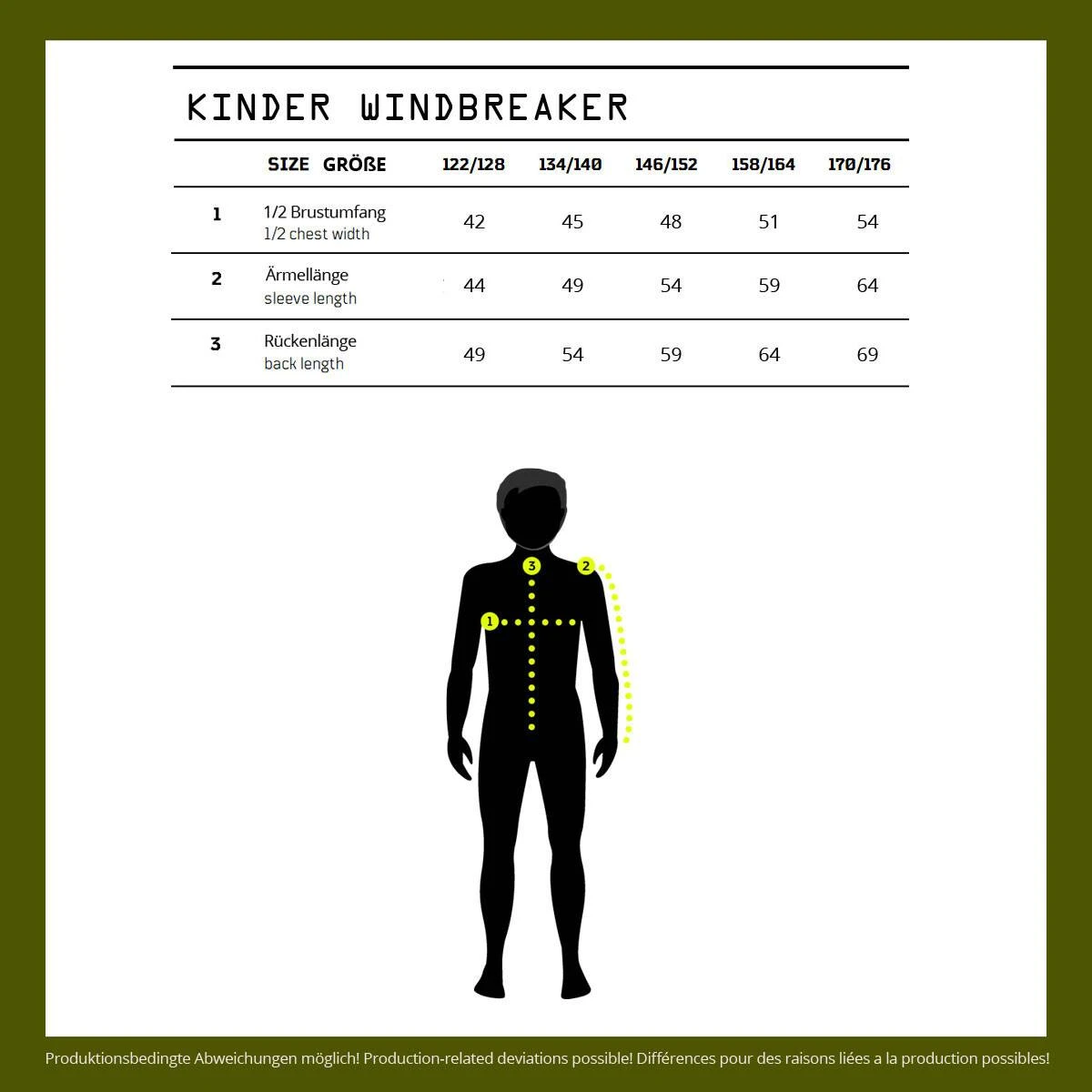 Brandit Kinder Windbreaker Frontzip Schwarz 7 Brandit Kinder Windbreaker Frontzip Schwarz – Bild 5