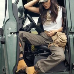 Brandit Ladies BDU Ripstop Hose Oliv -Outdoorfan Geschaft ladies bdu ripstop hose oliv3