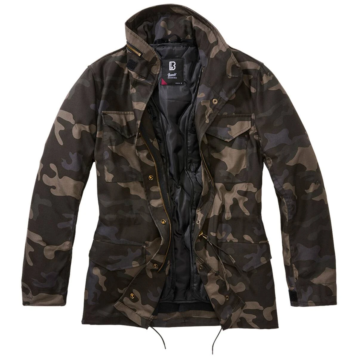 Brandit Ladies M65 Jacke Mit Futter Darkcamo 3 Brandit Ladies M65 Jacke Mit Futter Darkcamo