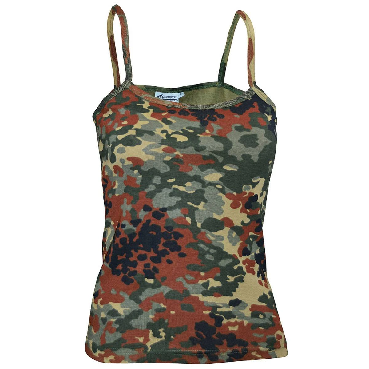 Ladies Spaghetti Top Flecktarn 3 Ladies Spaghetti Top Flecktarn