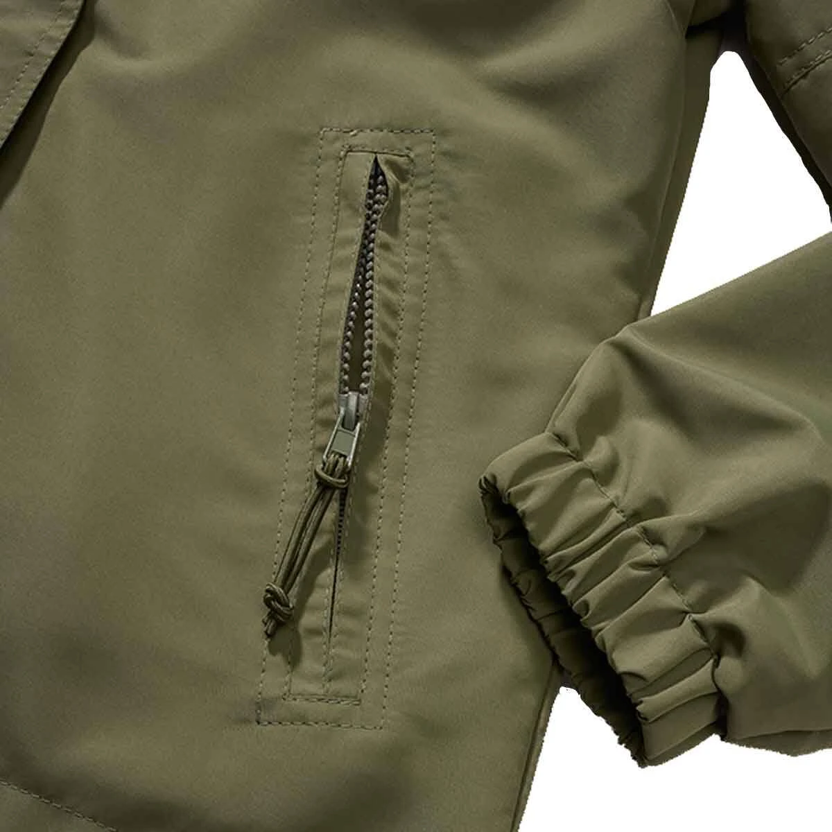 Brandit Ladies Summer Windbreaker Frontzip Oliv 5 Brandit Ladies Summer Windbreaker Frontzip Oliv – Bild 3