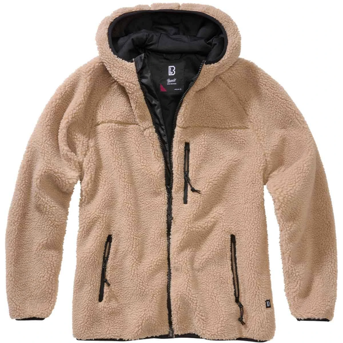 Brandit Ladies Teddyfleece Jacke Camel 3 Brandit Ladies Teddyfleece Jacke Camel