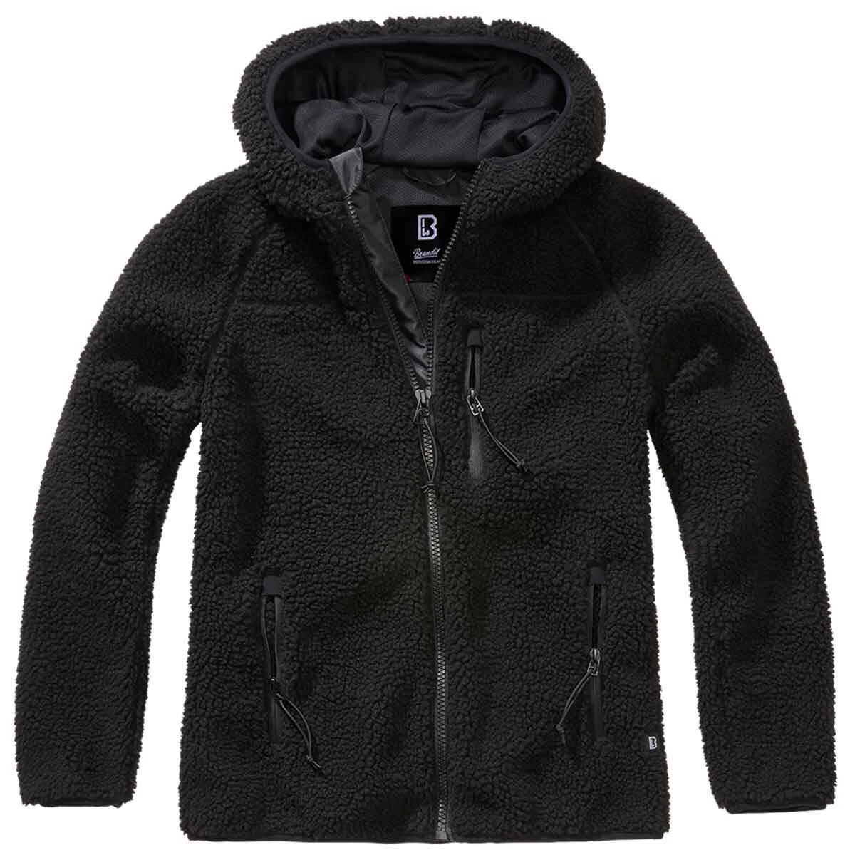 Brandit Ladies Teddyfleece Jacke Schwarz 3 Brandit Ladies Teddyfleece Jacke Schwarz
