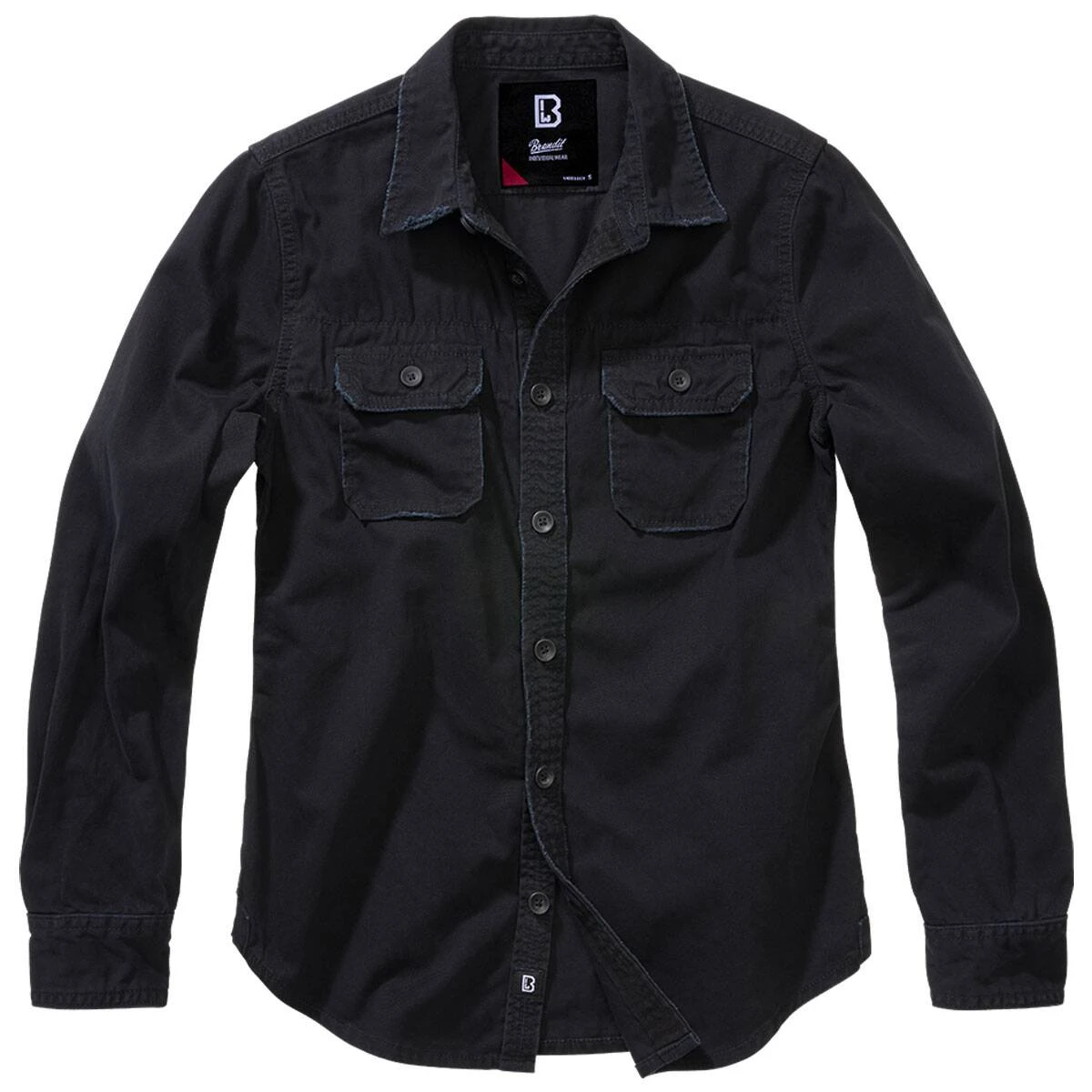 Brandit Ladies Vintage Shirt Langarm Schwarz 3 Brandit Ladies Vintage Shirt Langarm Schwarz