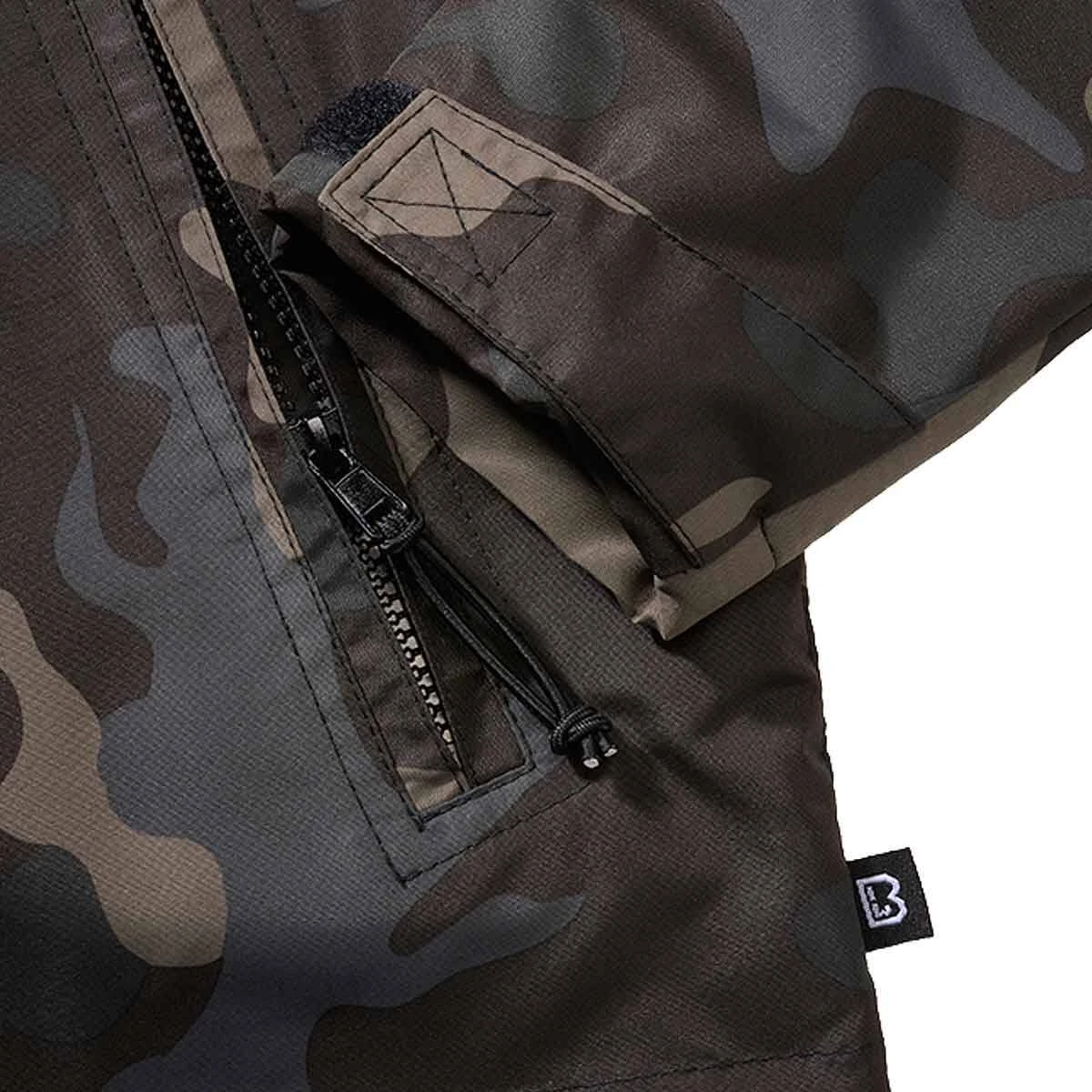 Brandit Ladies Windbreaker Frontzip Darkcamo 5 Brandit Ladies Windbreaker Frontzip Darkcamo – Bild 3