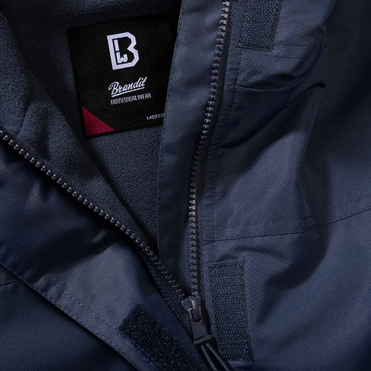 Brandit Ladies Windbreaker Frontzip Navy 5 Brandit Ladies Windbreaker Frontzip Navy – Bild 3