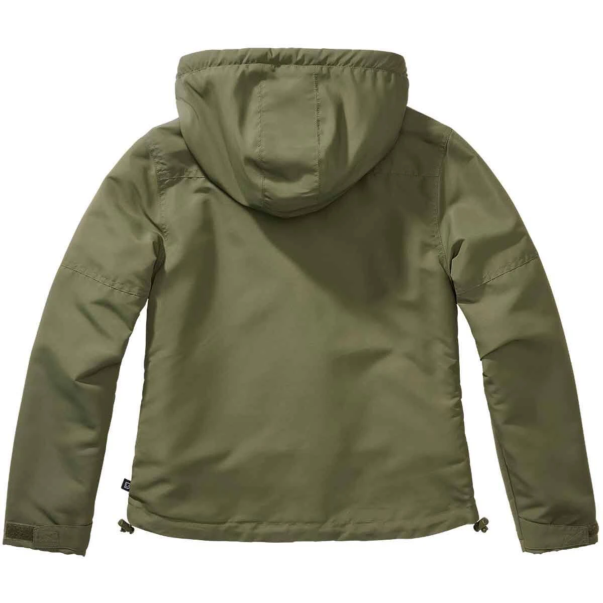 Brandit Ladies Windbreaker Frontzip Oliv 4 Brandit Ladies Windbreaker Frontzip Oliv – Bild 2