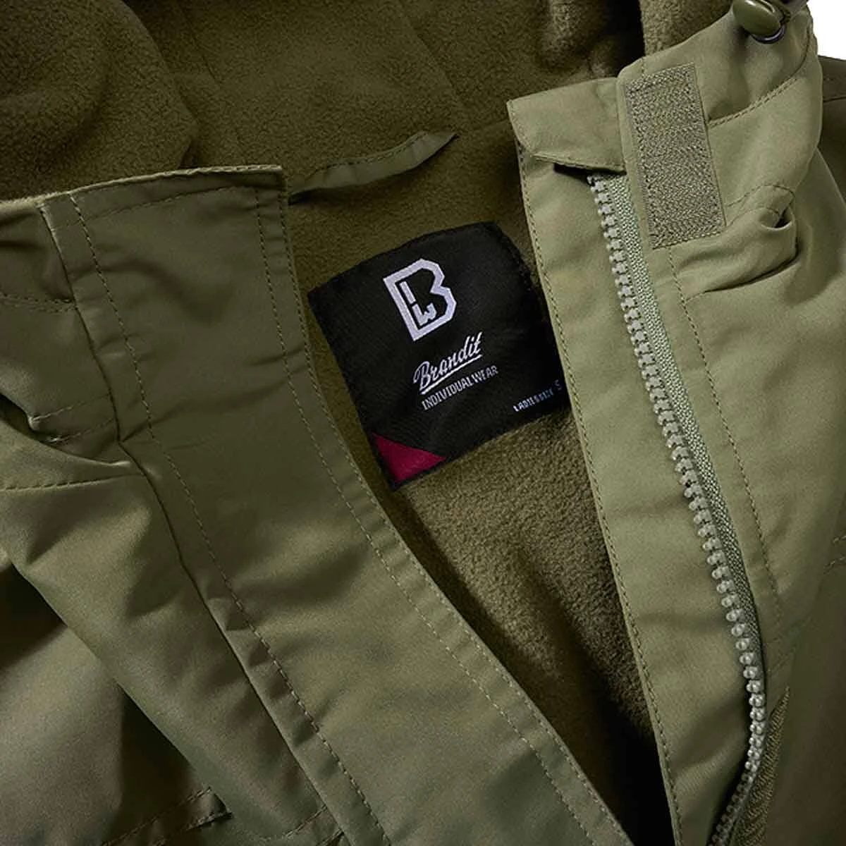Brandit Ladies Windbreaker Frontzip Oliv 5 Brandit Ladies Windbreaker Frontzip Oliv – Bild 3